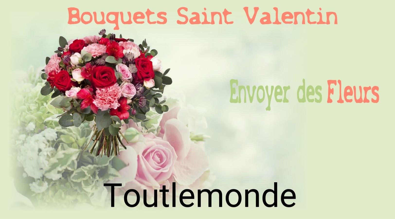 Roses de Saint-Valentin livrées à Toutlemonde